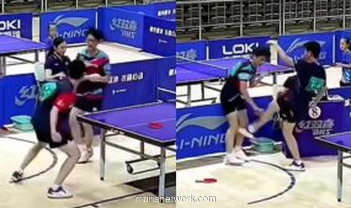 Kalah di Tenis Meja, Atlet Muda Tiongkok Pukul Lawan hingga Dilarang Bertanding