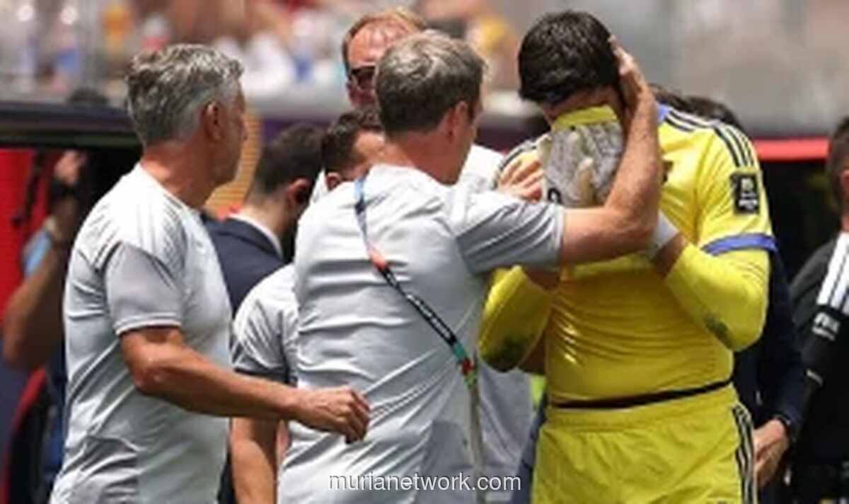 Air Mata Courtois Warnai Kekalahan Belgia dari Spanyol
