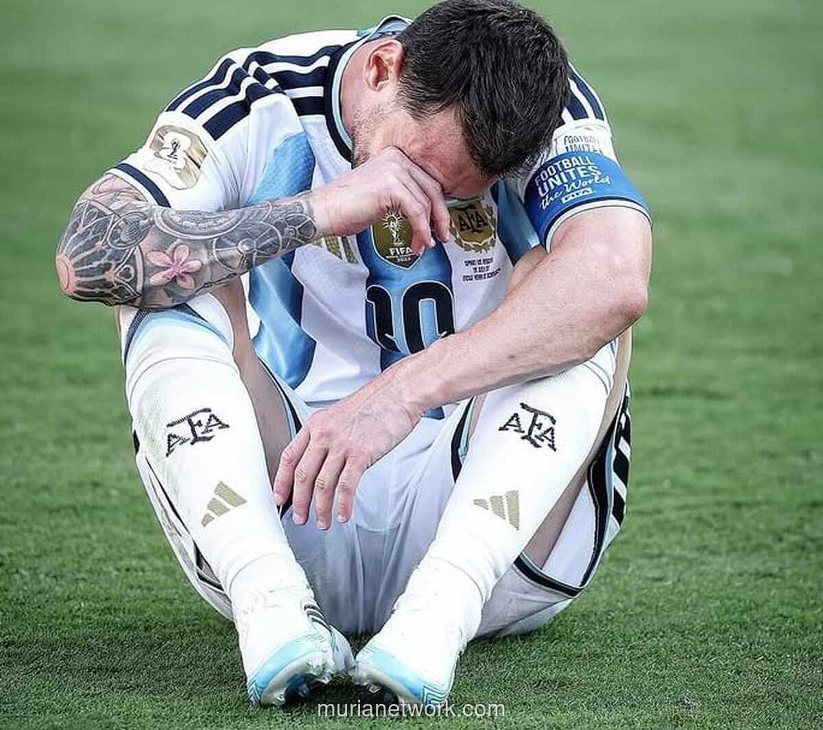 Argentina Gagal Pertahankan Gelar Piala Dunia, Messi dan Dibu Martinez Tak Kuasa Tahan Air Mata
