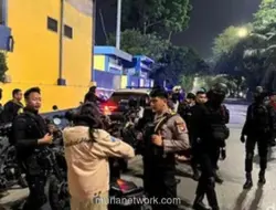 Patroli Gabungan Brimob dan Polres Jakbar Bubarkan Tawuran, Empat Remaja Diamankan