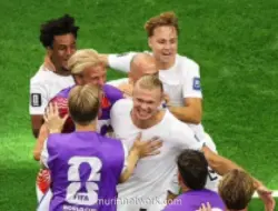 Norwegia Kalahkan Pantai Gading 2-1, Haaland Jadi Pahlawan di Menit Akhir