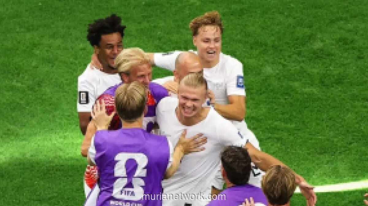 Norwegia Kalahkan Pantai Gading 2-1, Haaland Jadi Pahlawan di Menit Akhir