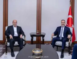 Menlu Turki Bertemu Kepala Biro Politik Hamas yang Baru, Bahas Gaza dan Rekonsiliasi Palestina