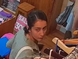 Bule Wanita Curi Empat Pakaian di Toko Ubud, Aksi Terekam CCTV