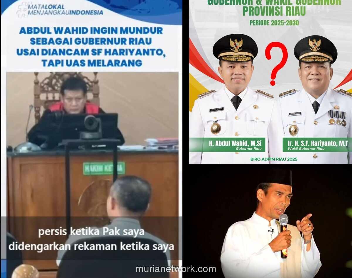 Abdul Wahid Ungkap Rekaman KPK Beredar ke Wakilnya, SF Hariyanto Diduga Ancam