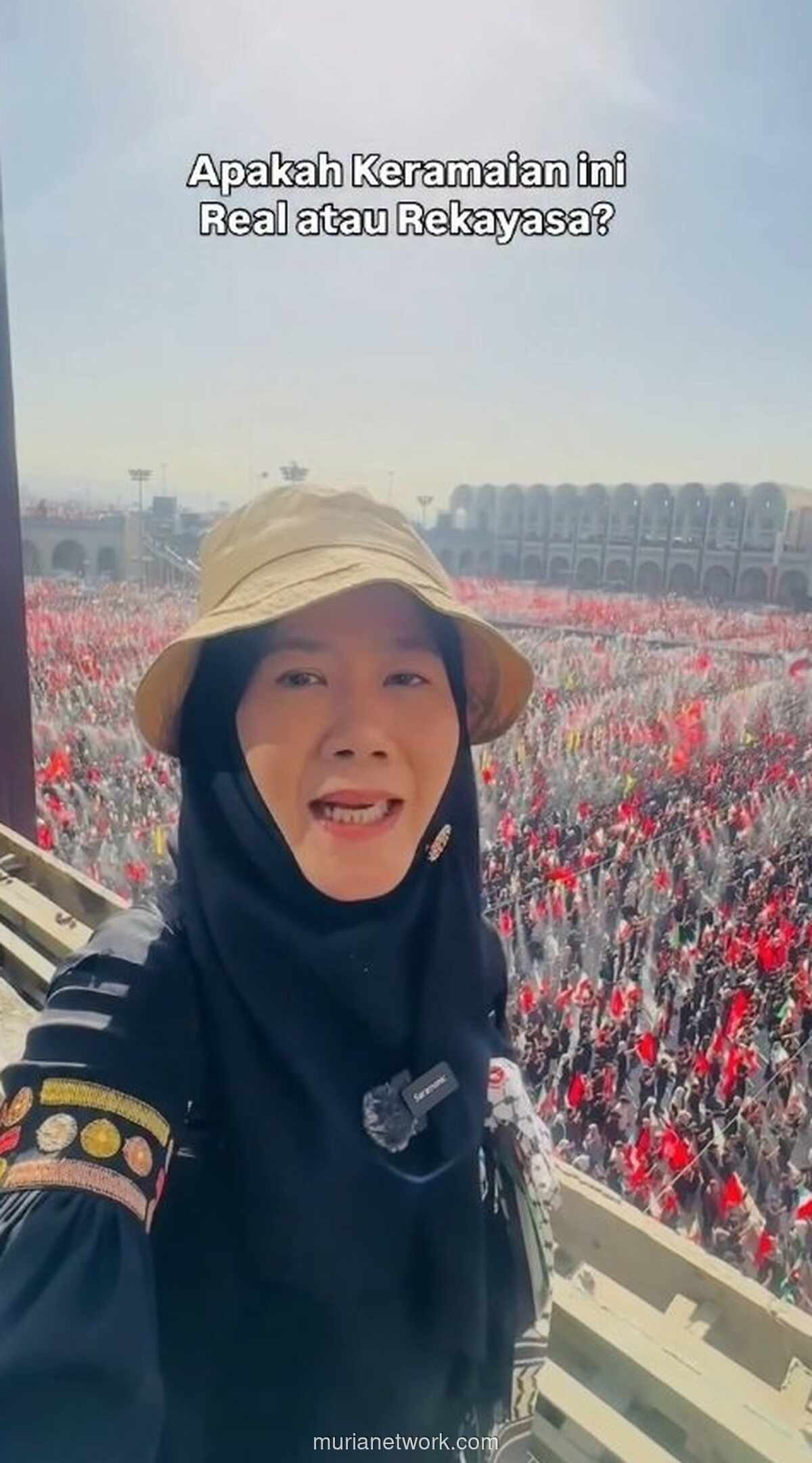 Jutaan Orang Iringi Pemakaman Ali Khamenei, Jurnalis Asma Nadia Bantah Isu Rekayasa Massa