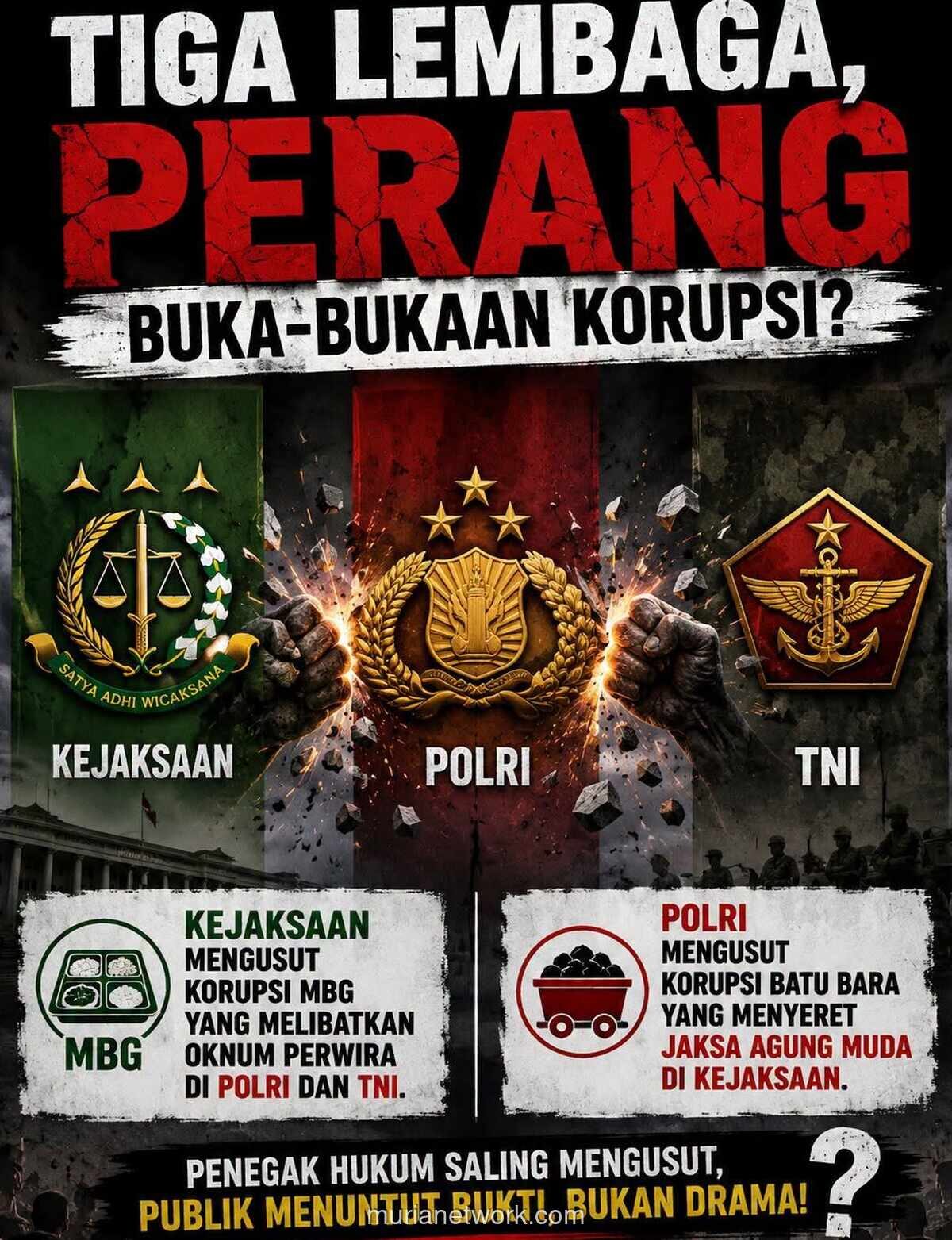 Saat Penegakan Hukum Berubah Jadi Adu Gengsi Antarlembaga