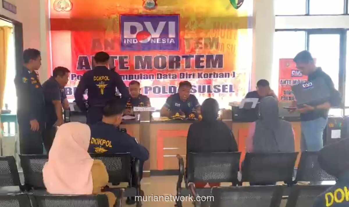 Tim DVI Buka Posko Ante Mortem di Selayar untuk Percepat Identifikasi Korban KM Nurul Salsa