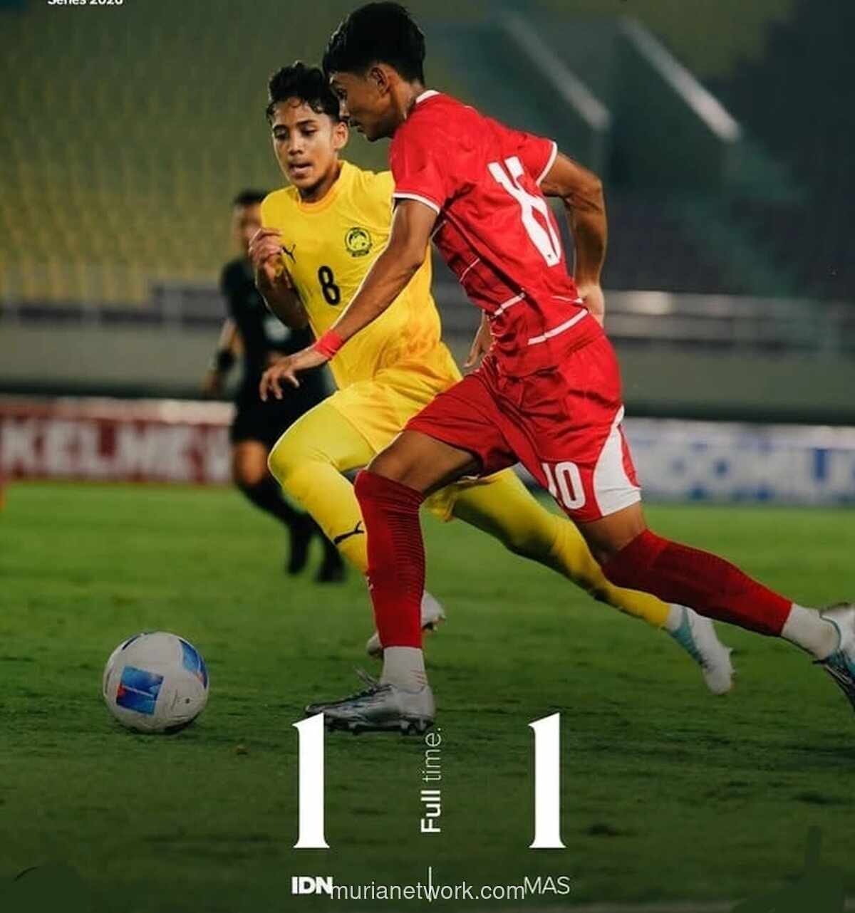 Indonesia U-17 Imbang 1-1 Lawan Malaysia, Gol Telat Buyarkan Kemenangan