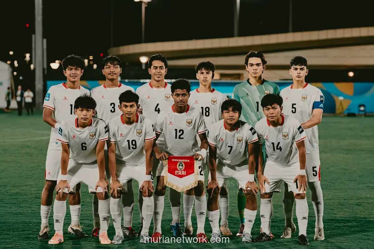 Timnas U17 Indonesia Hajar Malaysia 3-0 di Garuda Championship Series