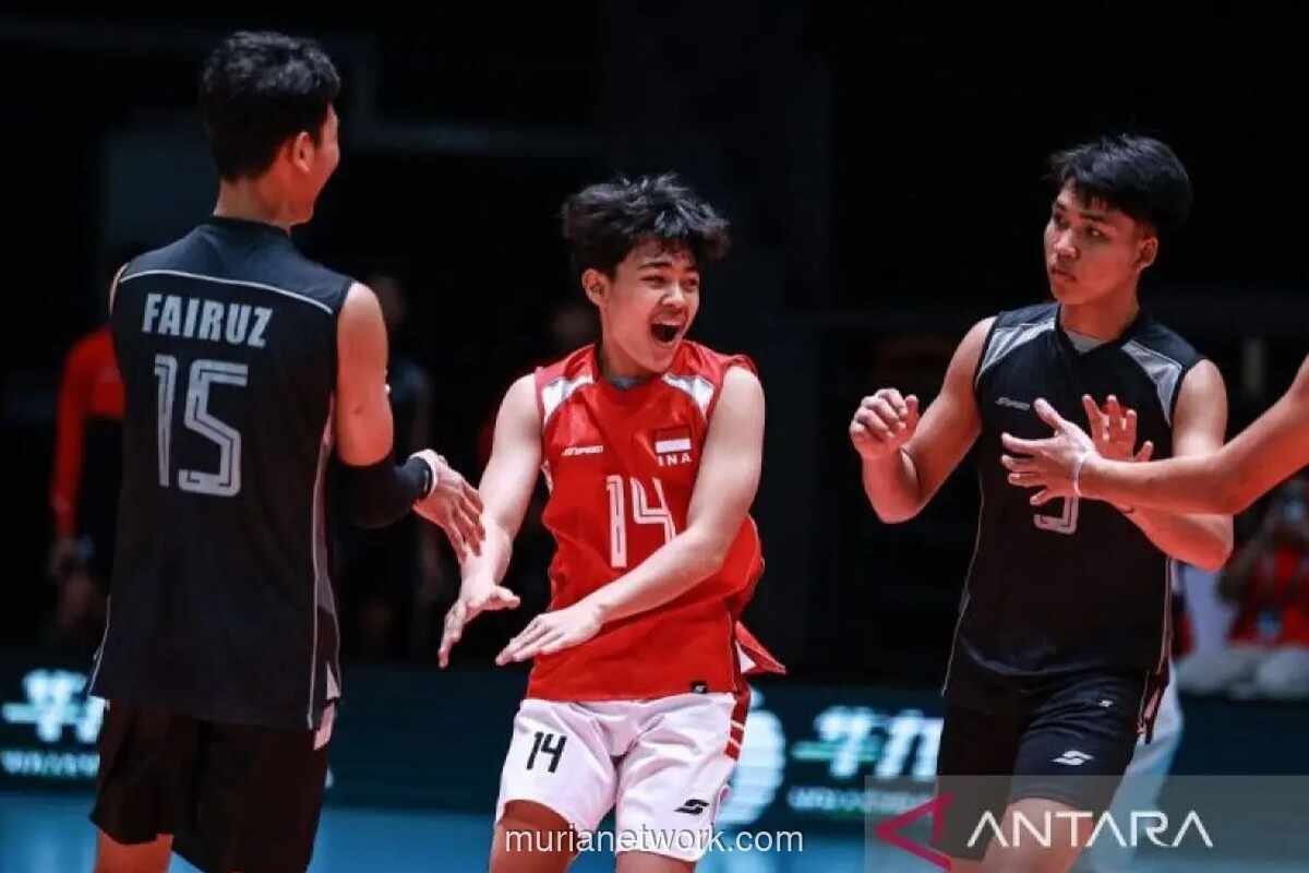 Timnas Voli Putra Indonesia ke Final SEA V Cup Usai Kalahkan Vietnam 3-0