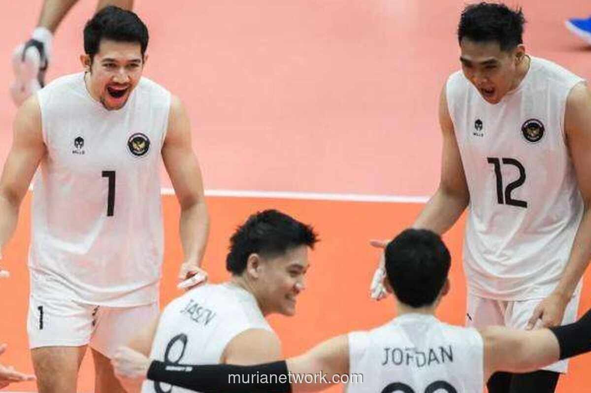 Timnas Voli Putra Indonesia Kalahkan Filipina, Juara Grup A SEA V Cup 2026