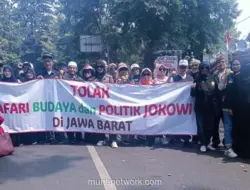 Ribuan Massa Tolak Kedatangan Jokowi di Jawa Barat, Tuding Safari Politik Manipulatif