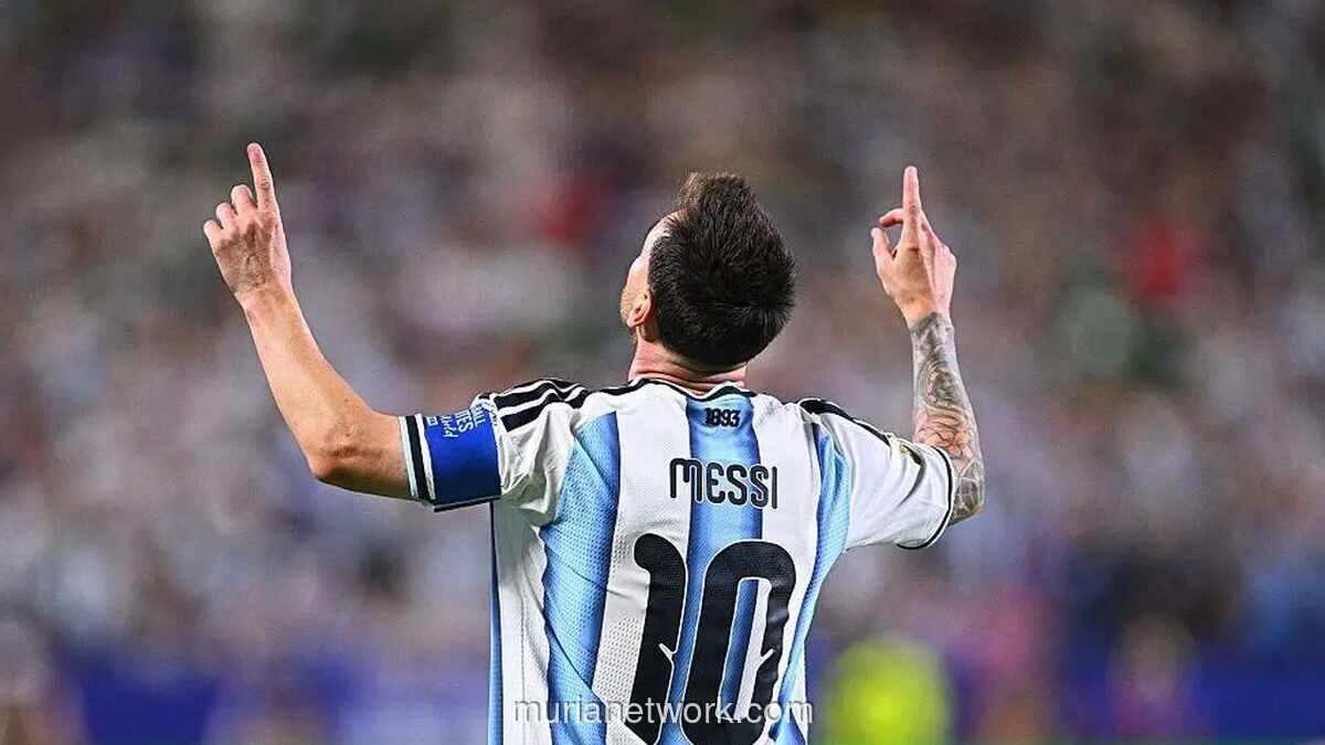 Messi Kembali Puncaki Daftar Top Skor Piala Dunia 2026 Usai Cetak Gol ke Gawang Mesir