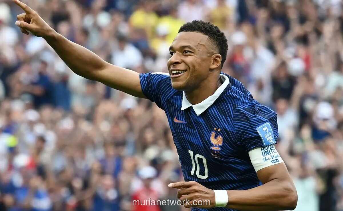 Mbappe Kembali Puncaki Top Skor Piala Dunia 2026 Usai Bawa Prancis Kalahkan Paraguay