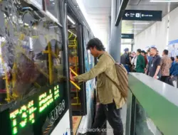Transjakarta Tutup Sementara Halte Kebon Sirih Arah Kota Dukung Pembangunan MRT