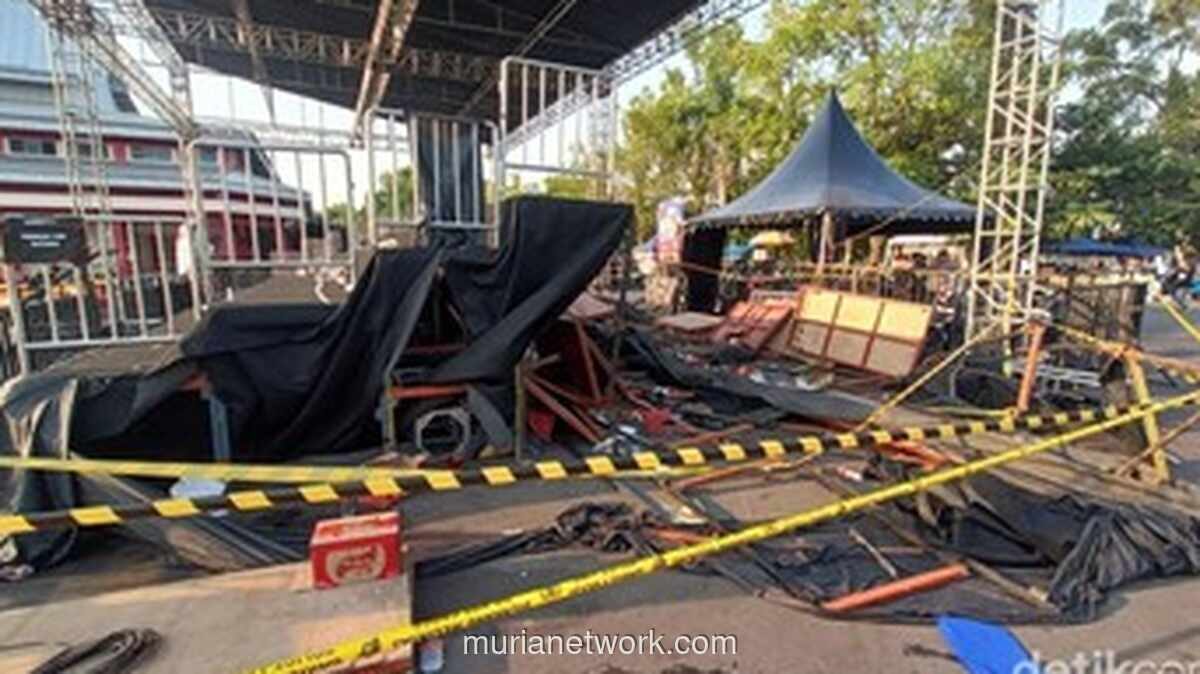 Tribun Ambruk di Speed Fest Banyumas, 90 Orang Terluka