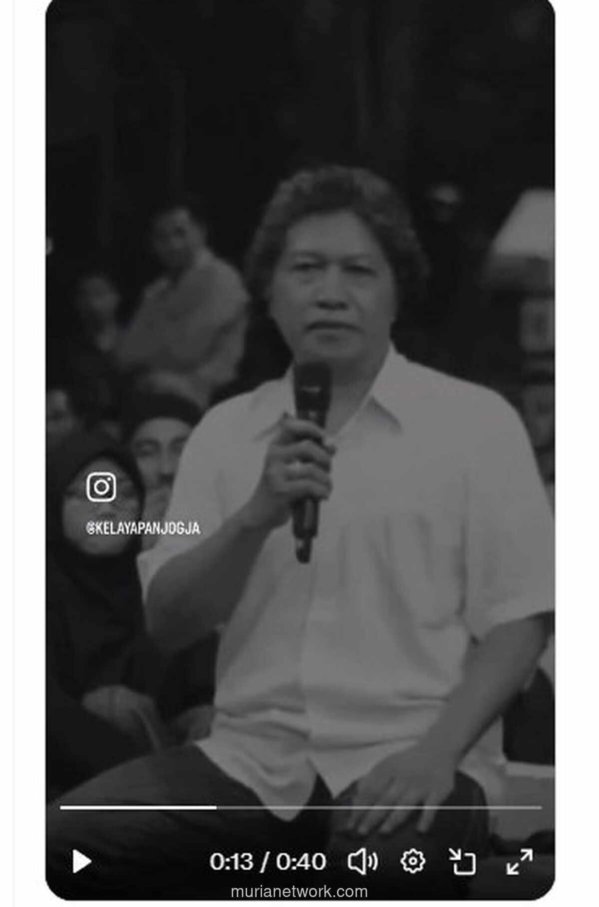 Pernyataan Cak Nun soal Pemimpin yang Lebih Parah dari Jokowi Kembali Viral