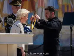 UE dan Ukraina Sepakat Produksi Drone Bersama, Von der Leyen Kunjungi Kyiv
