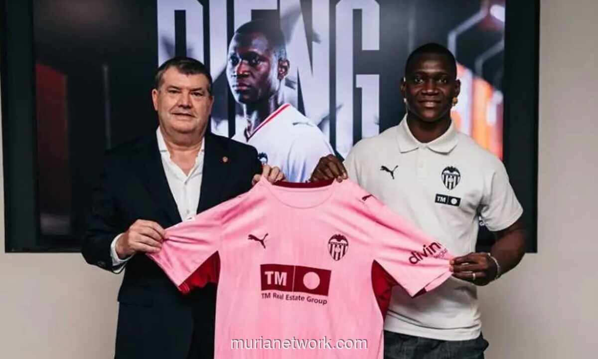Valencia Resmi Rekrut Aliou Dieng dari Al Ahly, Kontrak hingga 2028