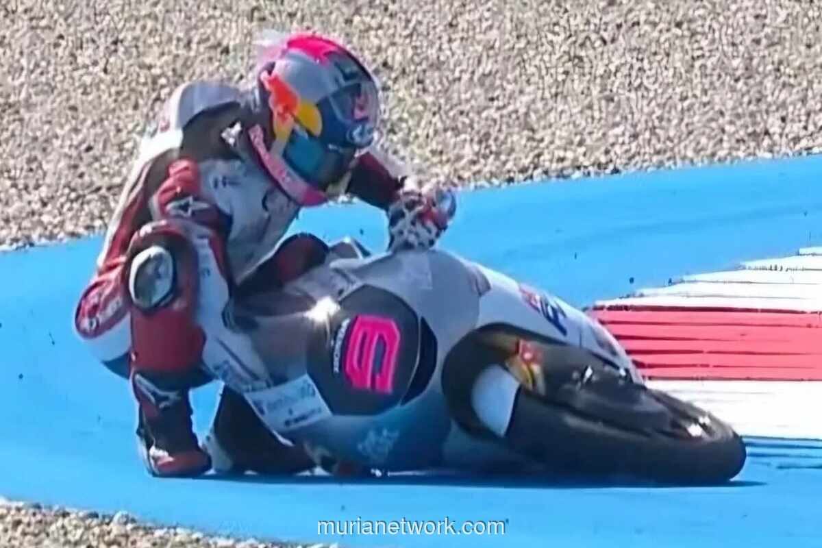 Veda Ega Pratama Crash di Moto3 Belanda, Tim Pastikan Tak Cedera Serius