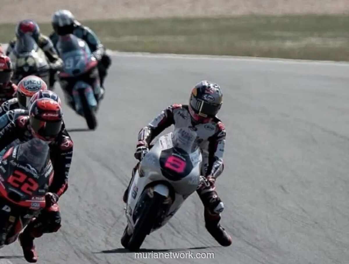 Veda Ega Pratama Finis Kedelapan di Debut Moto3 Jerman, Naik ke Posisi Enam Klasemen
