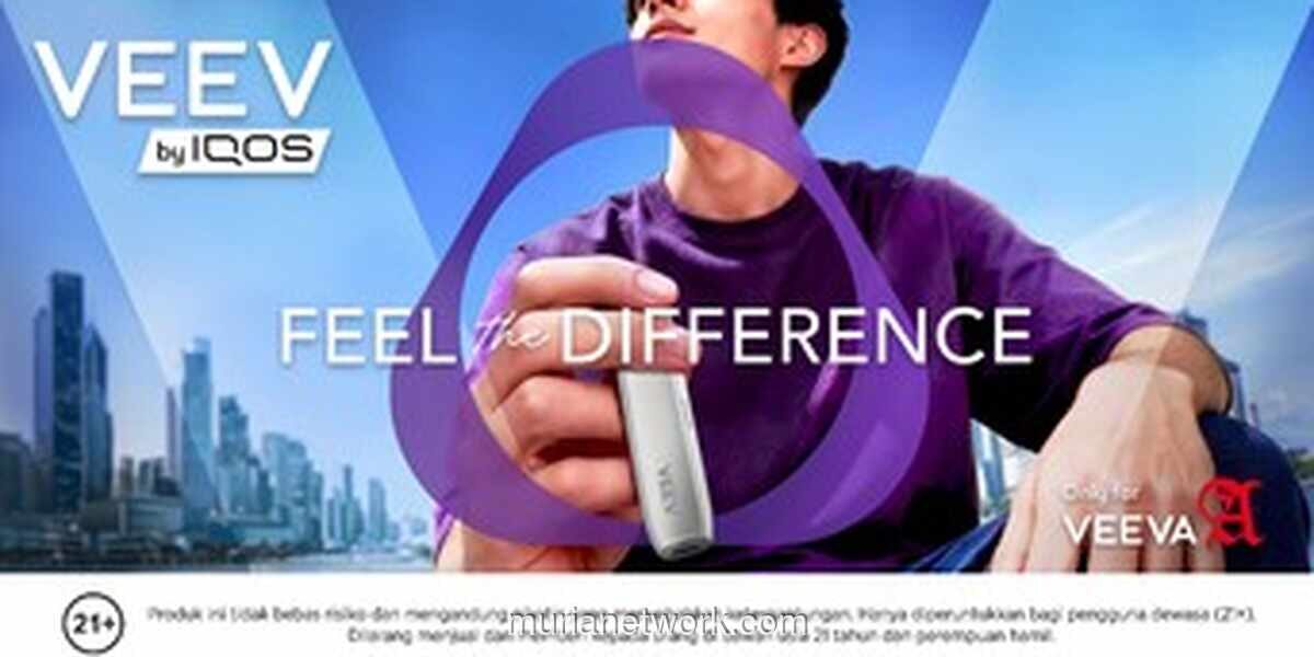 VEEV by IQOS Hadirkan Perangkat Premium dan Pod VEEVA dengan Beragam Pilihan