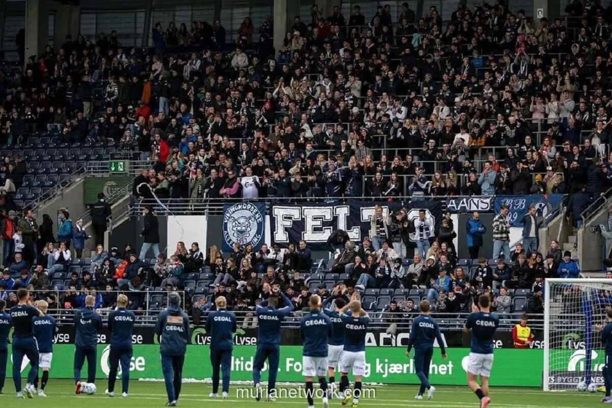 Viking FK Bidik Puncak Klasemen Eliteserien Saat Jamu Sandefjord