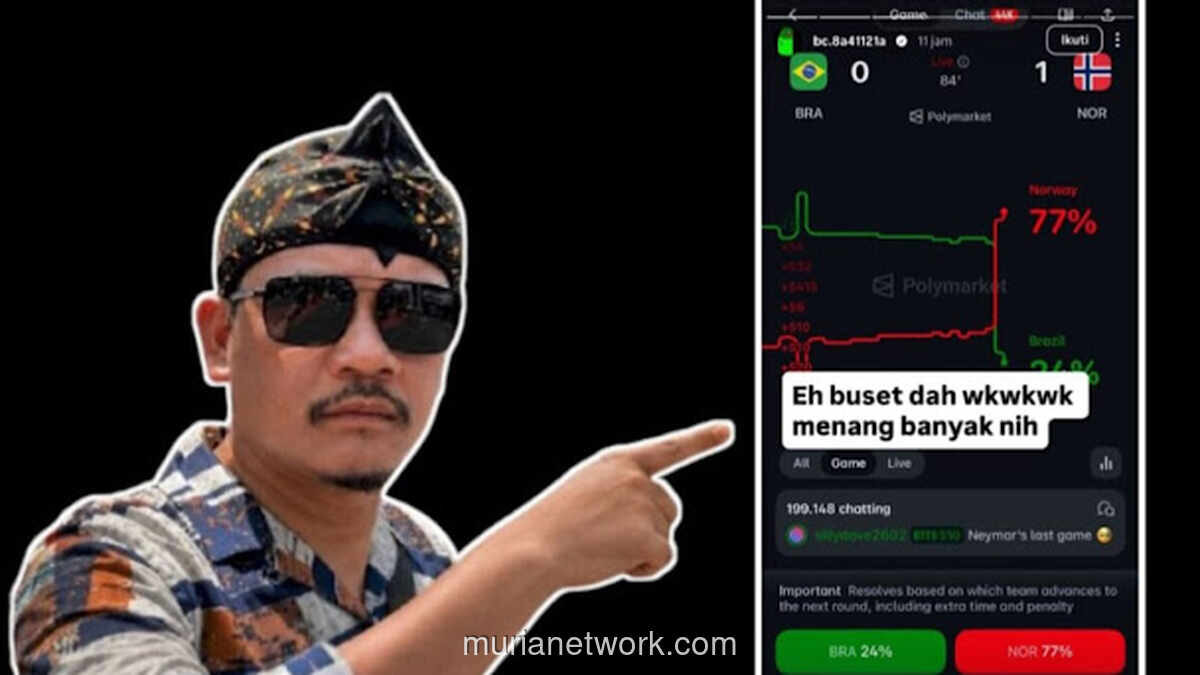 Unggahan Diduga Anak Menteri Keuangan Main Judi Online di Polymarket Picu Kemarahan Publik