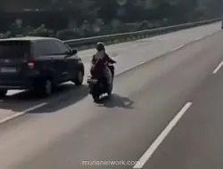 Pemotor Nyasar Masuk Tol Japek Gegara Salah Ikuti Google Maps