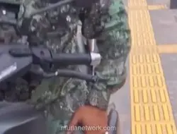 Viral Pemotor Ngaku Tentara di Trotoar Depok, TNI Bantah