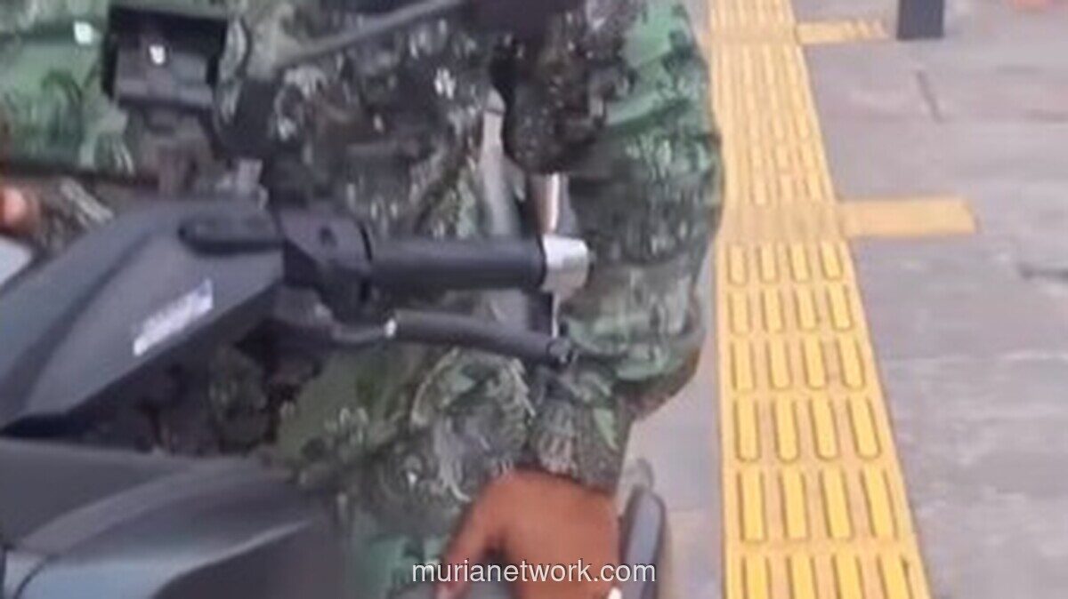 Viral Pemotor Ngaku Tentara di Trotoar Depok, TNI Bantah