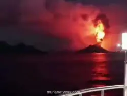 Viral Video Letusan Gunung Anak Krakatau, PVMBG: Itu Hasil AI