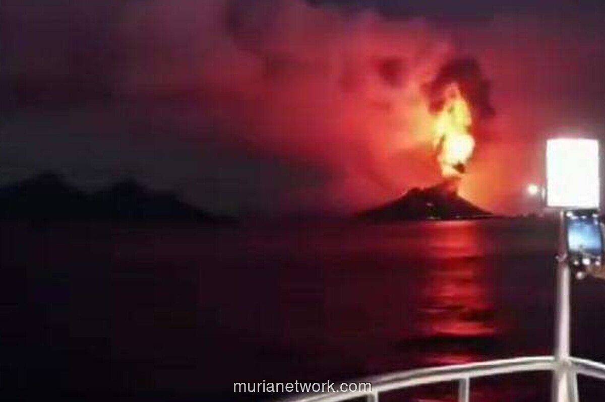Viral Video Letusan Gunung Anak Krakatau, PVMBG: Itu Hasil AI