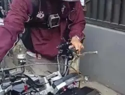 Vlogger Motor di Puncak Bogor Ngaku Ditilang, Ternyata Pelat Bodong dan Pajak Mati