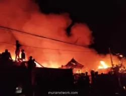 Wali Kota Makassar Tinjau Lokasi Kebakaran Tallo, 310 Jiwa Terdampak