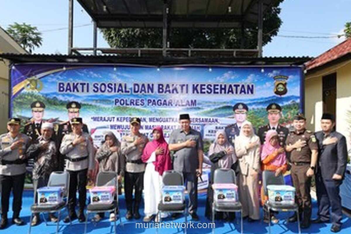 Warga Pagar Alam Rasakan Manfaat Program Polri, dari Sumur Bor hingga Pos Kamling