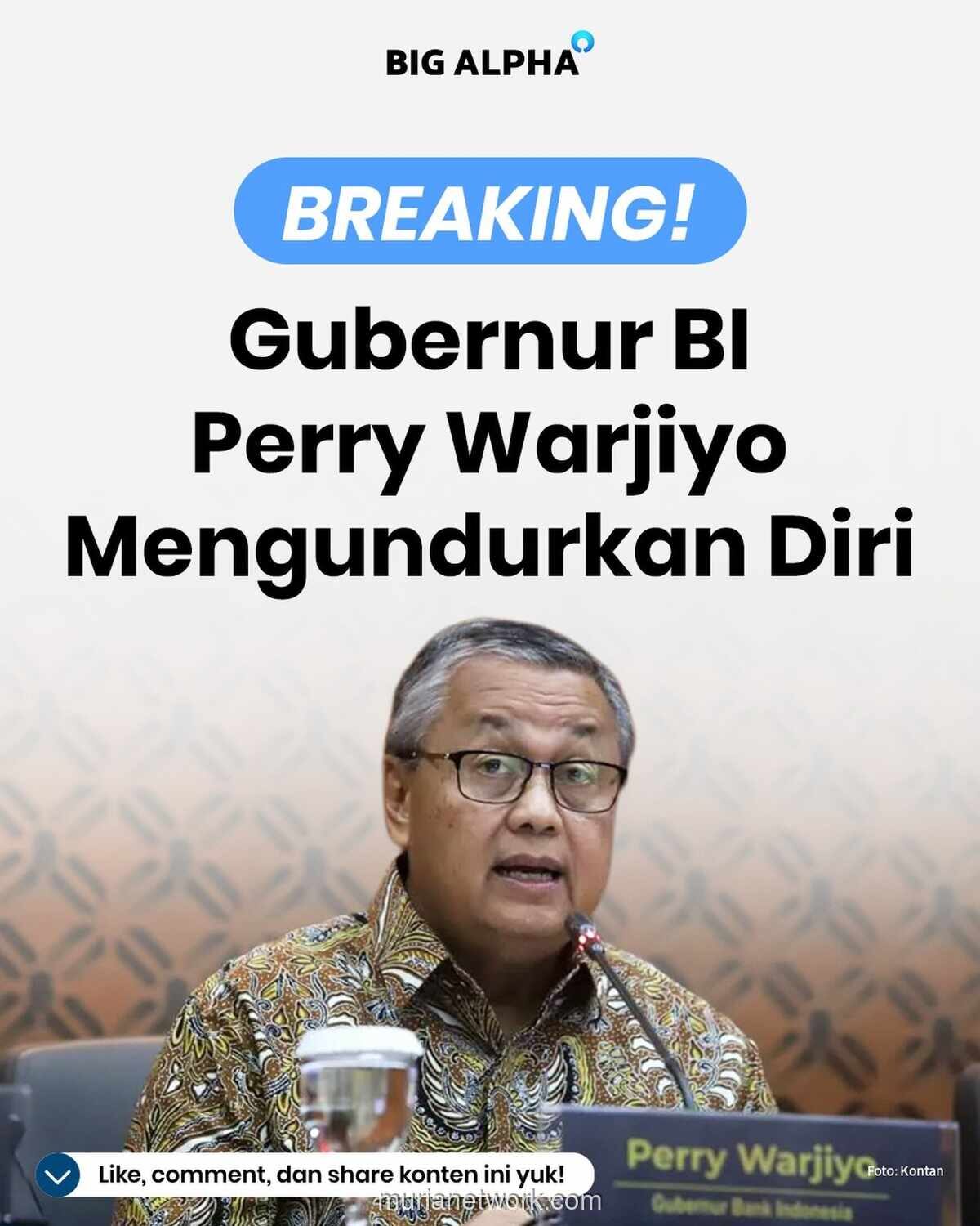 Perry Warjiyo, Arsitek di Balik Kemudahan Transaksi BI Fast dan QRIS
