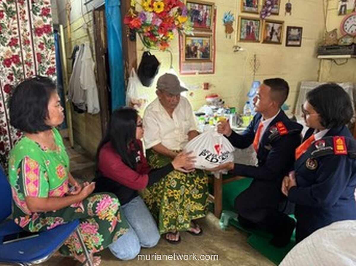 360 Siswa Asrama Yasop Salurkan Sembako ke Warga Toba Lewat Program YASOP Peduli