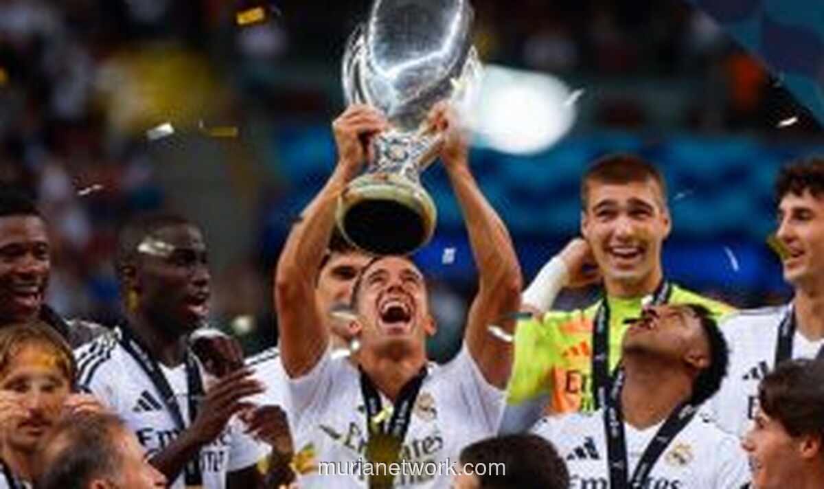 PSG dan Aston Villa Berebut Piala Super Eropa, Real Madrid Masih Raja dalam 10 Edisi Terakhir