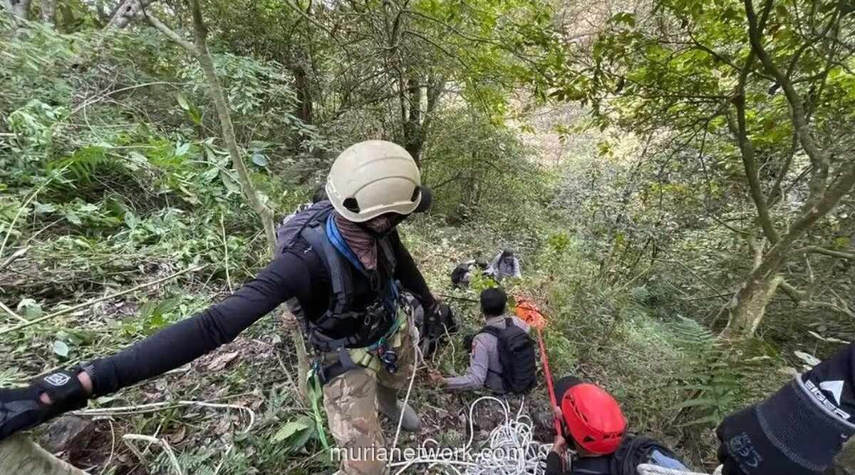 Evakuasi Dramatis 13 Jam: Jenazah Pendaki dan Pemandu yang Hilang di Gunung Piramid Dievakuasi dari Jurang