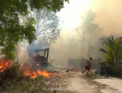 Karhutla Landa Palangka Raya, 19 Titik Api Mengintai Permukiman