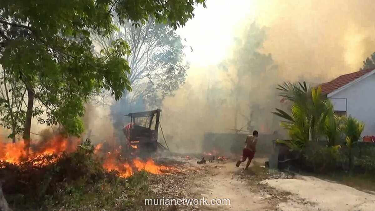 Karhutla Landa Palangka Raya, 19 Titik Api Mengintai Permukiman