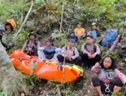 Setelah 13 Jam, Dua Jenazah Pendaki Gunung Piramid Berhasil Dievakuasi