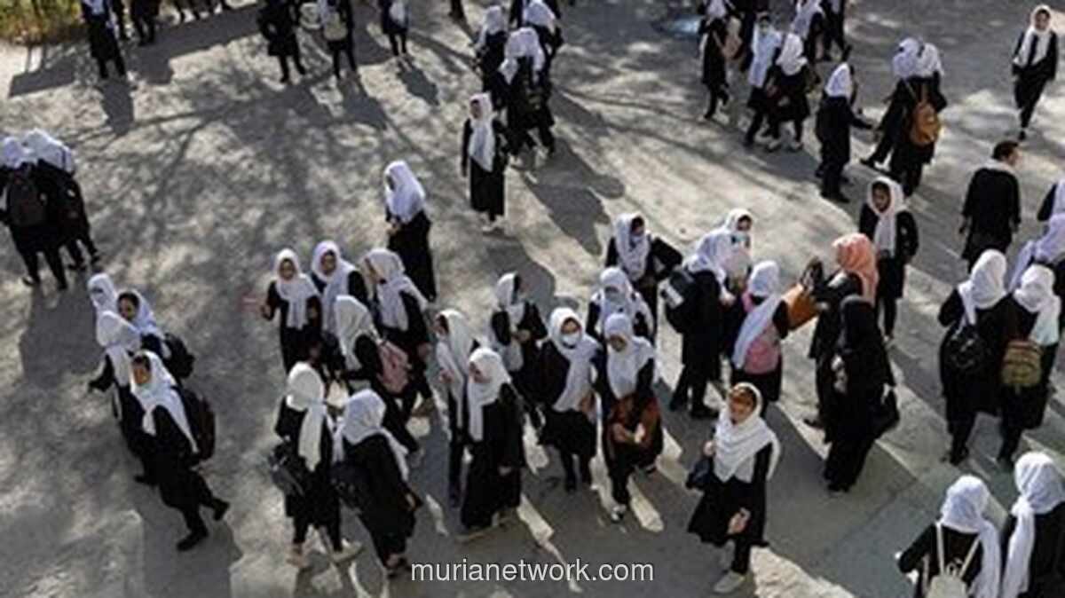 PBB: 2,4 Juta Anak Perempuan Afghanistan Kehilangan Akses Pendidikan Menengah
