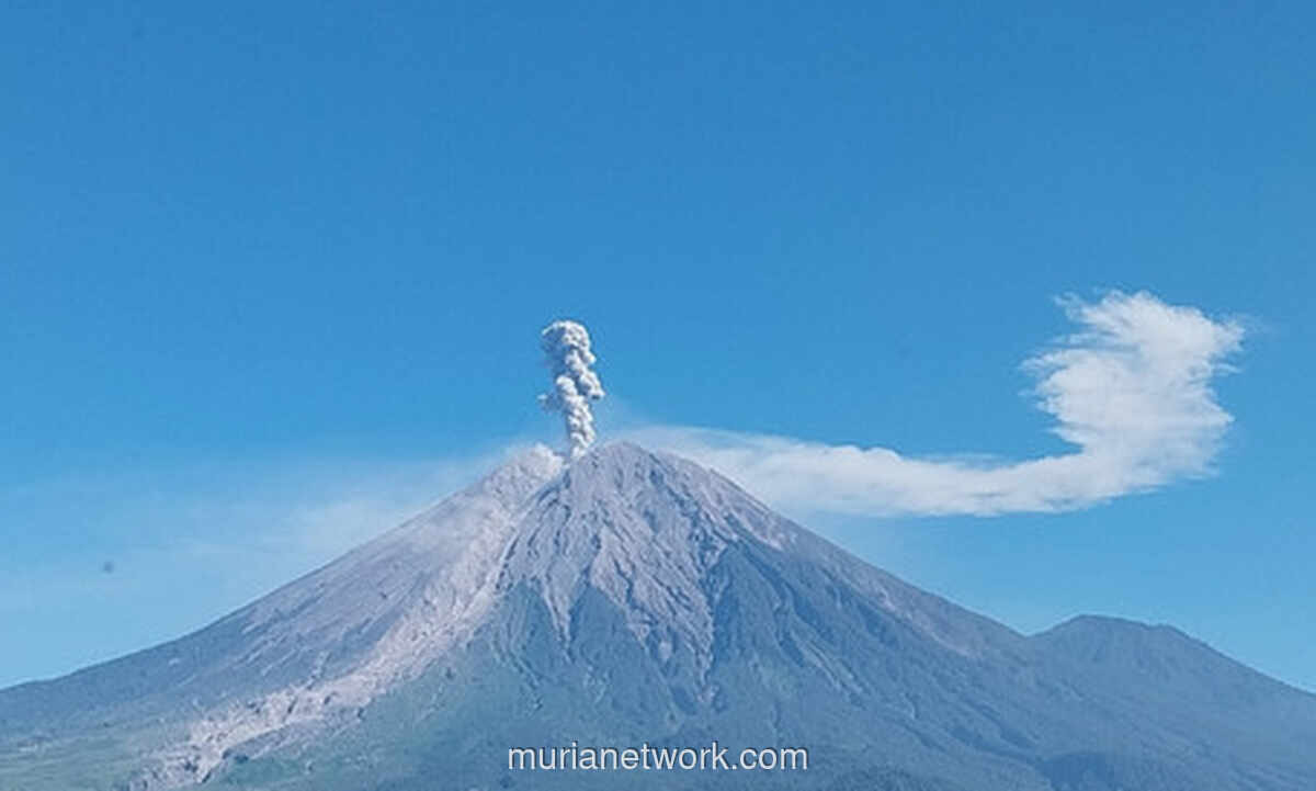 Tiga Gunung Erupsi Hampir Bersamaan, PVMBG Pastikan Tidak Saling Terkait