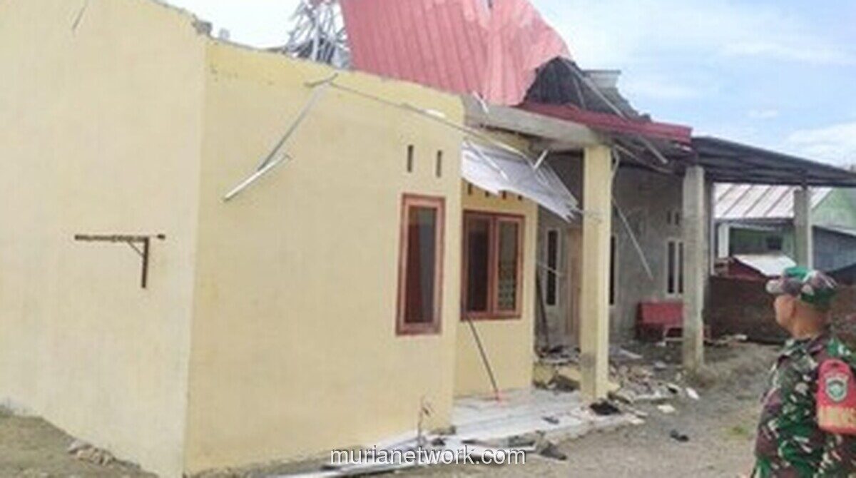 Angin Kencang di Aceh Besar Rusak Tujuh Rumah dan Satu Ruko