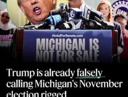 Kandidat Pro-Palestina Menang di Michigan, Siap Hadapi Pemilu Senat AS