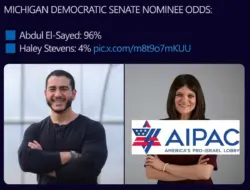 El-Sayed Unggul Jauh atas Stevens di Bursa Taruhan Jelang Primer Demokrat Michigan