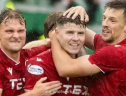 Aberdeen Comeback Dramatis di Masa Perpanjangan, Taklukkan Hearts 2-1